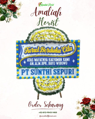 Papan Bunga Duka di Palbapang