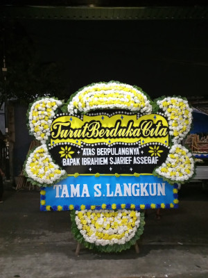 Papan Bunga Duka di Palbapang