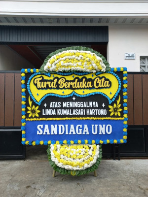 Papan Bunga Duka di Palbapang